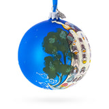 Casa Batllo, Barcelona, Spain Glass Ball Christmas Ornament 4 InchesUkraine , dimensions in inches: 4 x 4 x 4