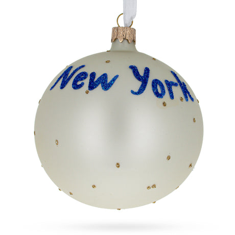Buy Christmas Ornaments > Travel > North America > USA > New York > USA States by BestPysanky Online Gift Ship