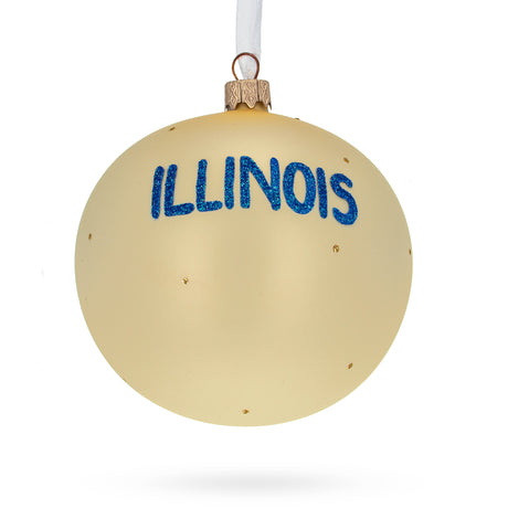 Buy Christmas Ornaments > Travel > North America > USA > Illinois > USA States by BestPysanky Online Gift Ship