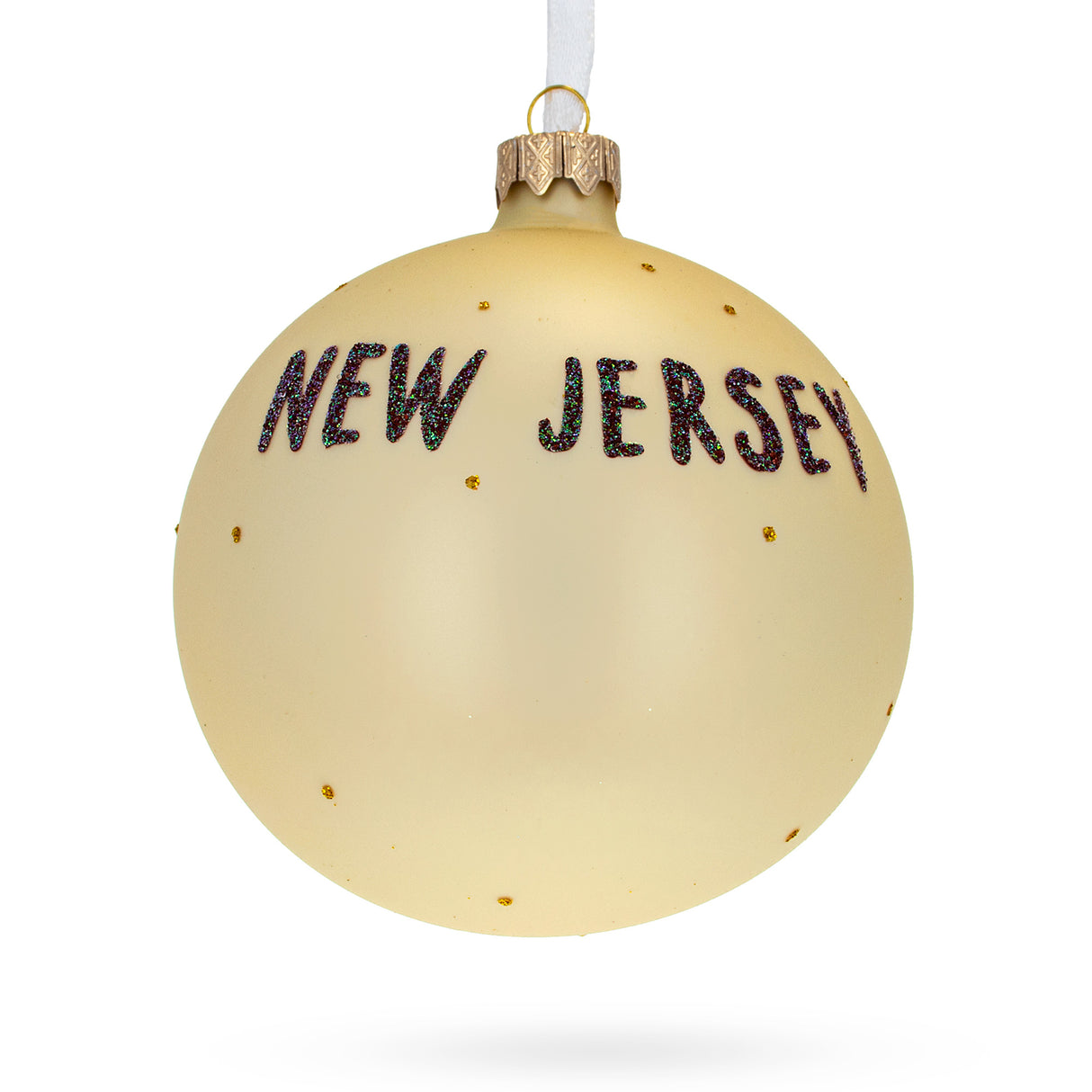 Buy Christmas Ornaments Travel North America USA New 
Jersey USA States by BestPysanky Online Gift Ship