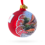 Meiji Jingu Shrine, Tokyo, Japan Glass Ball Christmas Ornament 3.25 InchesUkraine , dimensions in inches: 3.25 x 3.25 x 3.25
