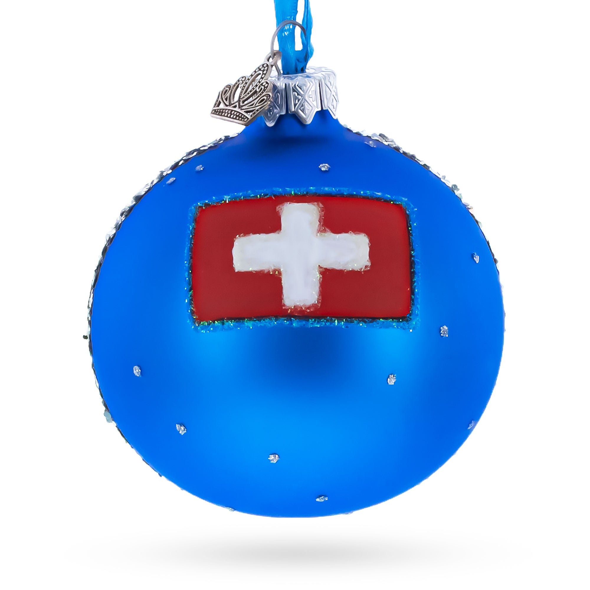 Buy Christmas Ornaments Travel Europe Switzerland by BestPysanky Online Gift Ship