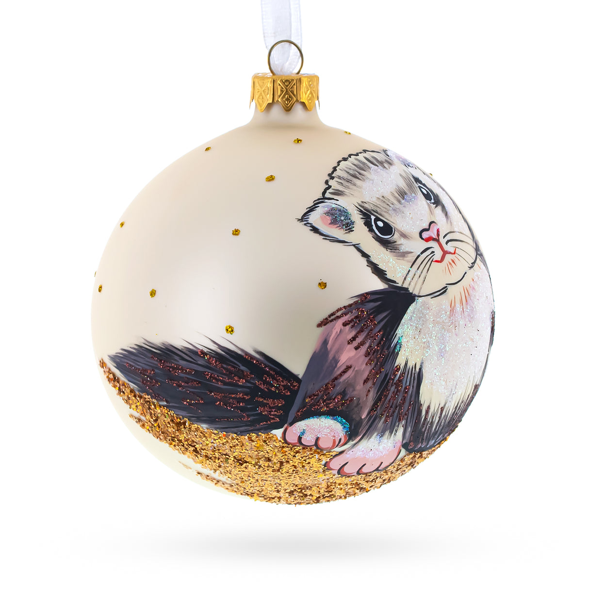 Buy Christmas Ornaments Animals Wild Animals Ferrets by BestPysanky Online Gift Ship