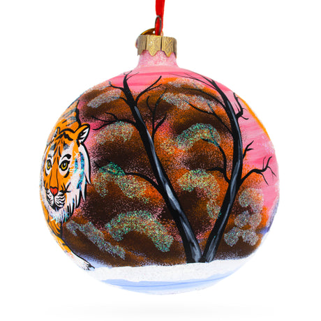 Buy Christmas Ornaments Animals Wild Animals Tigers by BestPysanky Online Gift Ship