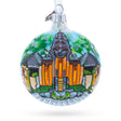 Sacred Monkey Forest Sanctuary, Bali, Indonesia Glass Ball Christmas Ornament 3.25 Inches in Multi color Round