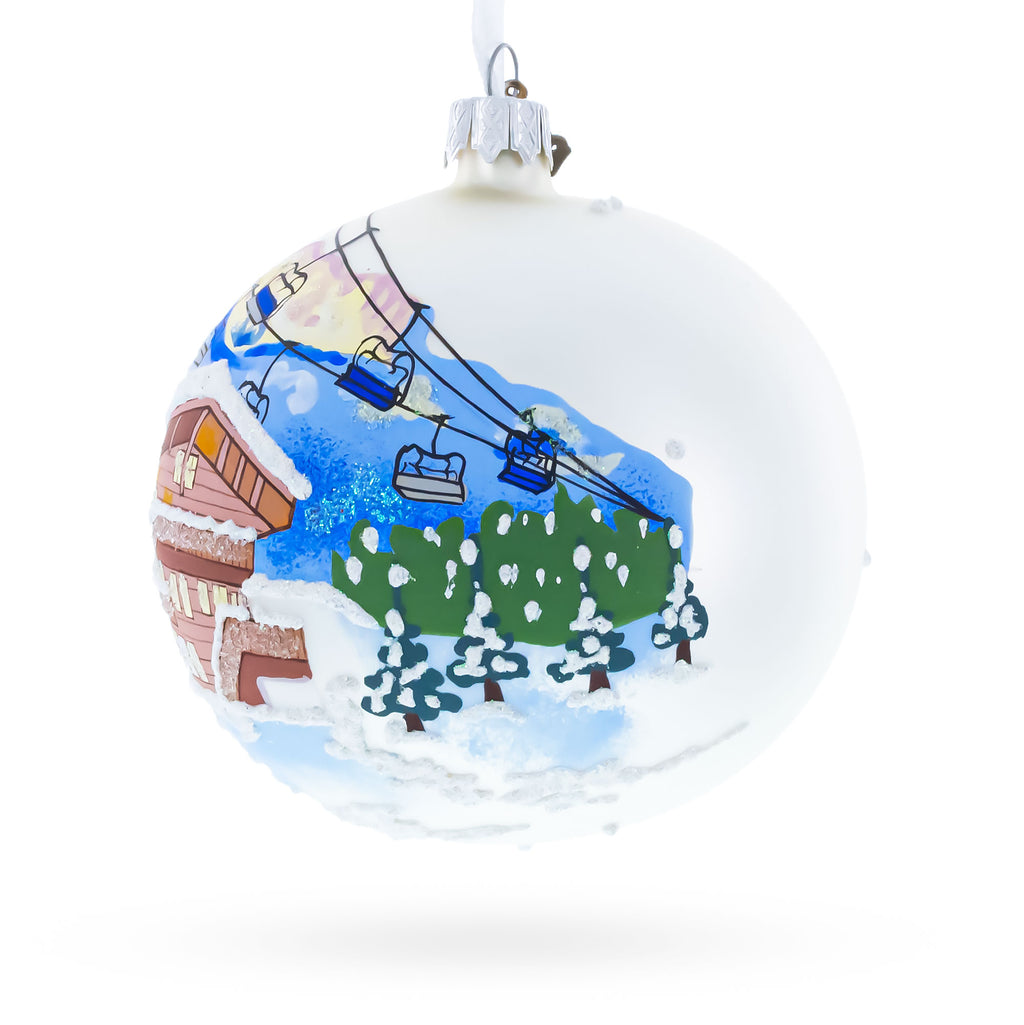 Buy Christmas Ornaments Travel Ski Resorts by BestPysanky Online Gift Ship