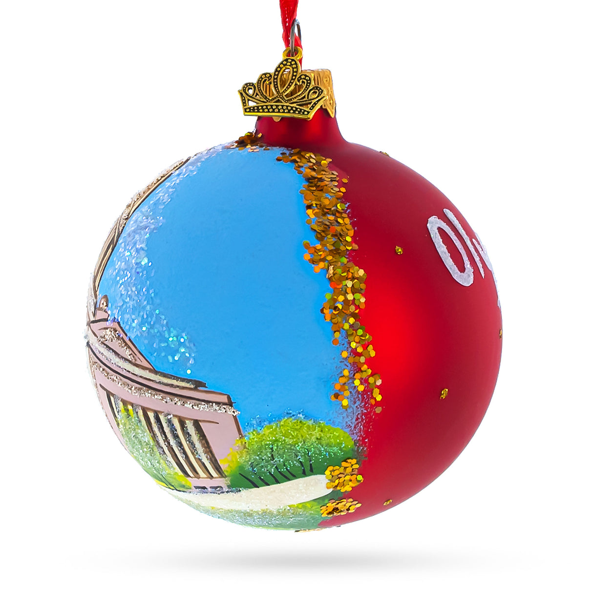 Buy Christmas Ornaments Travel North America USA Washington Olympia by BestPysanky Online Gift Ship