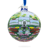 Manito Park, Spokane, Washington, USA Glass Ball Christmas Ornament 3.25 Inches in Multi color, Round shape