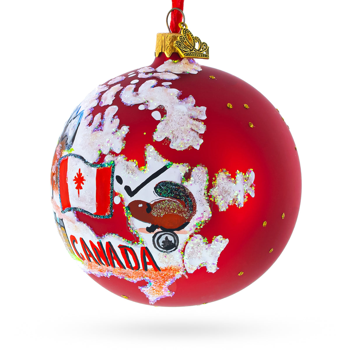 Buy Christmas Ornaments Travel North America Canada by BestPysanky Online Gift Ship
