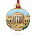 Institute of Art, Minneapolis, Minnesota, USA Glass Ball Christmas Ornament 3.25 Inches in Multi color Round