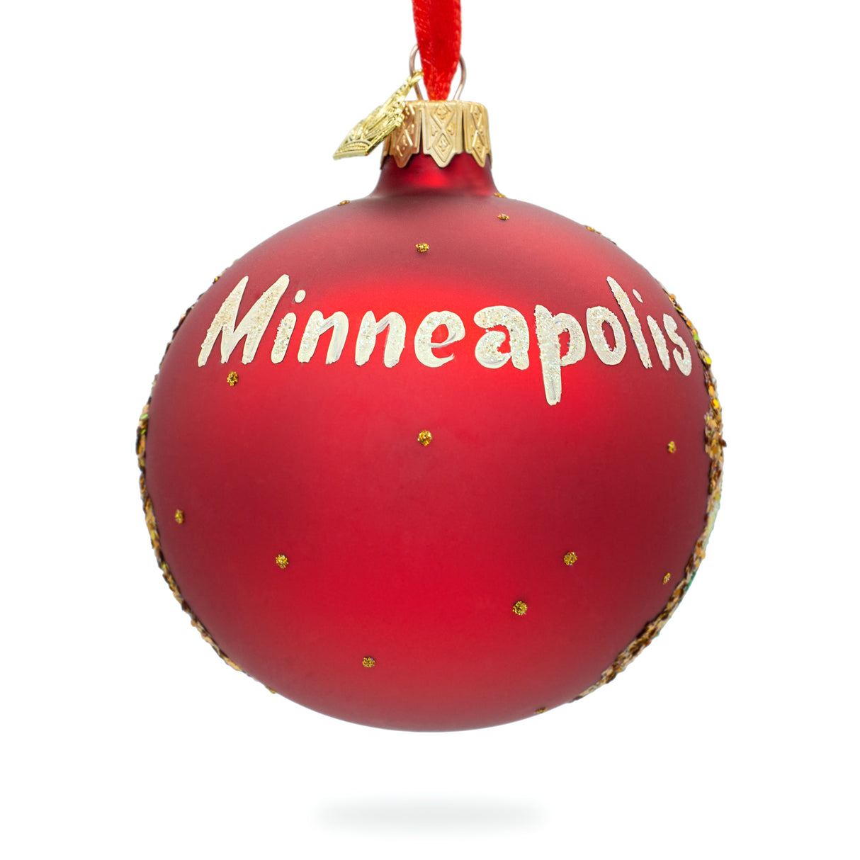 Buy Christmas Ornaments Travel North America USA Minnesota Minneapolis by BestPysanky Online Gift Ship