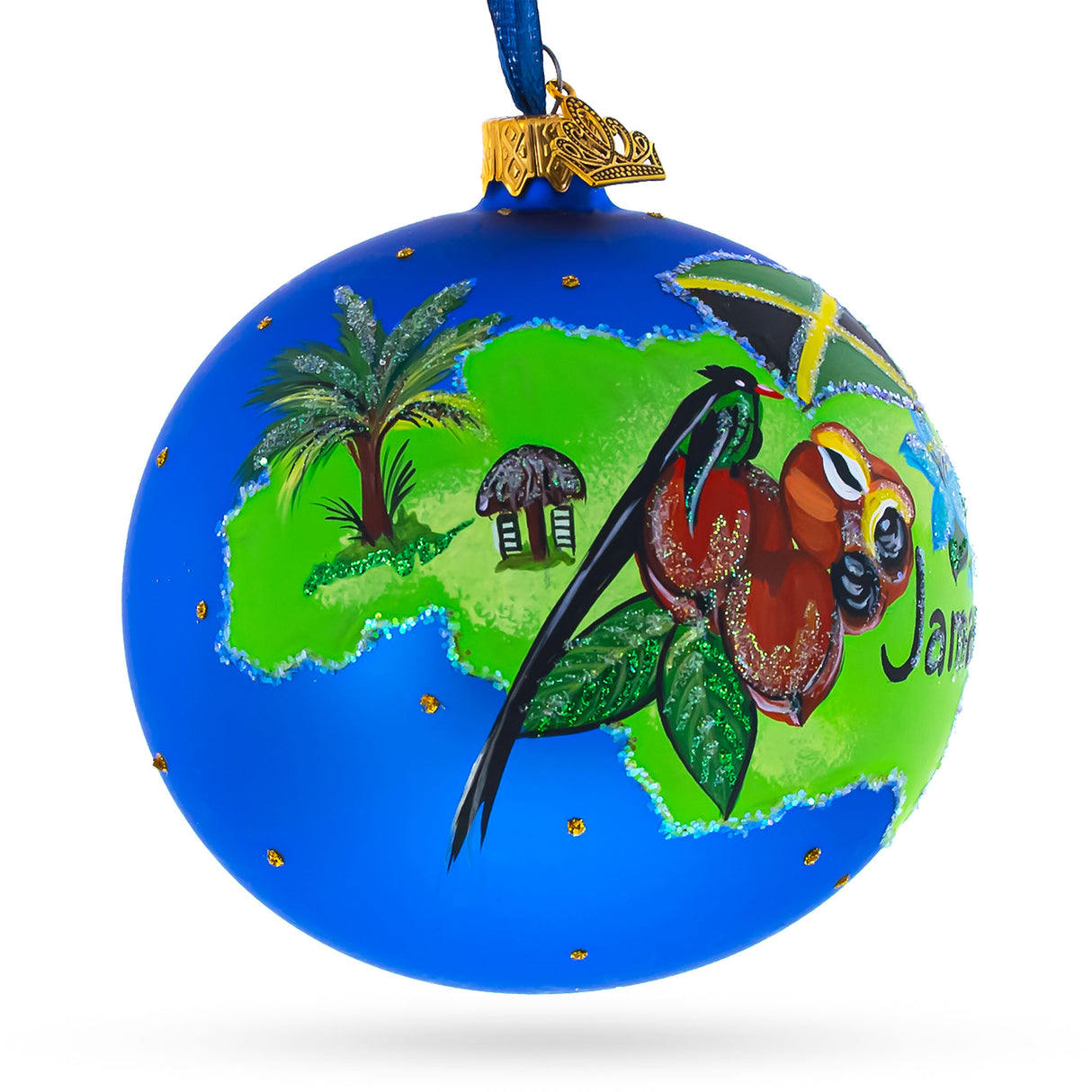 Buy Christmas Ornaments > Travel > North America > Jamaica by BestPysanky Online Gift Ship