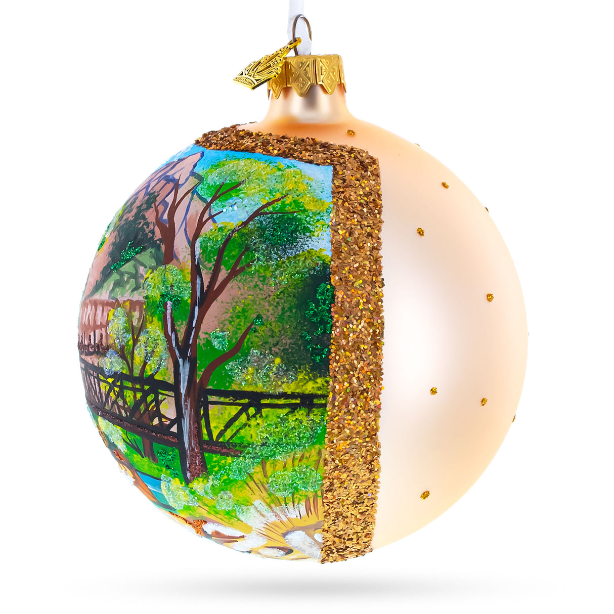 Buy Christmas Ornaments > Artworks > Nature by BestPysanky Online Gift Ship