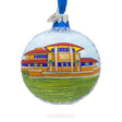 Frank Lloyd Wright's Martin House, Buffalo, New York, USA Glass Ball Christmas Ornament 3.25 Inches in Multi color, Round shape