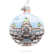 Glass Pennsylvania State Capitol, Harrisburg, Pennsylvania, USA Glass Ball Christmas Ornament 3.25 Inches in Multi color Round