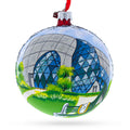 The Dali Museum, St. Petersburg, Florida, USA Glass Ball Christmas Ornament 4 Inches in Multi color Round