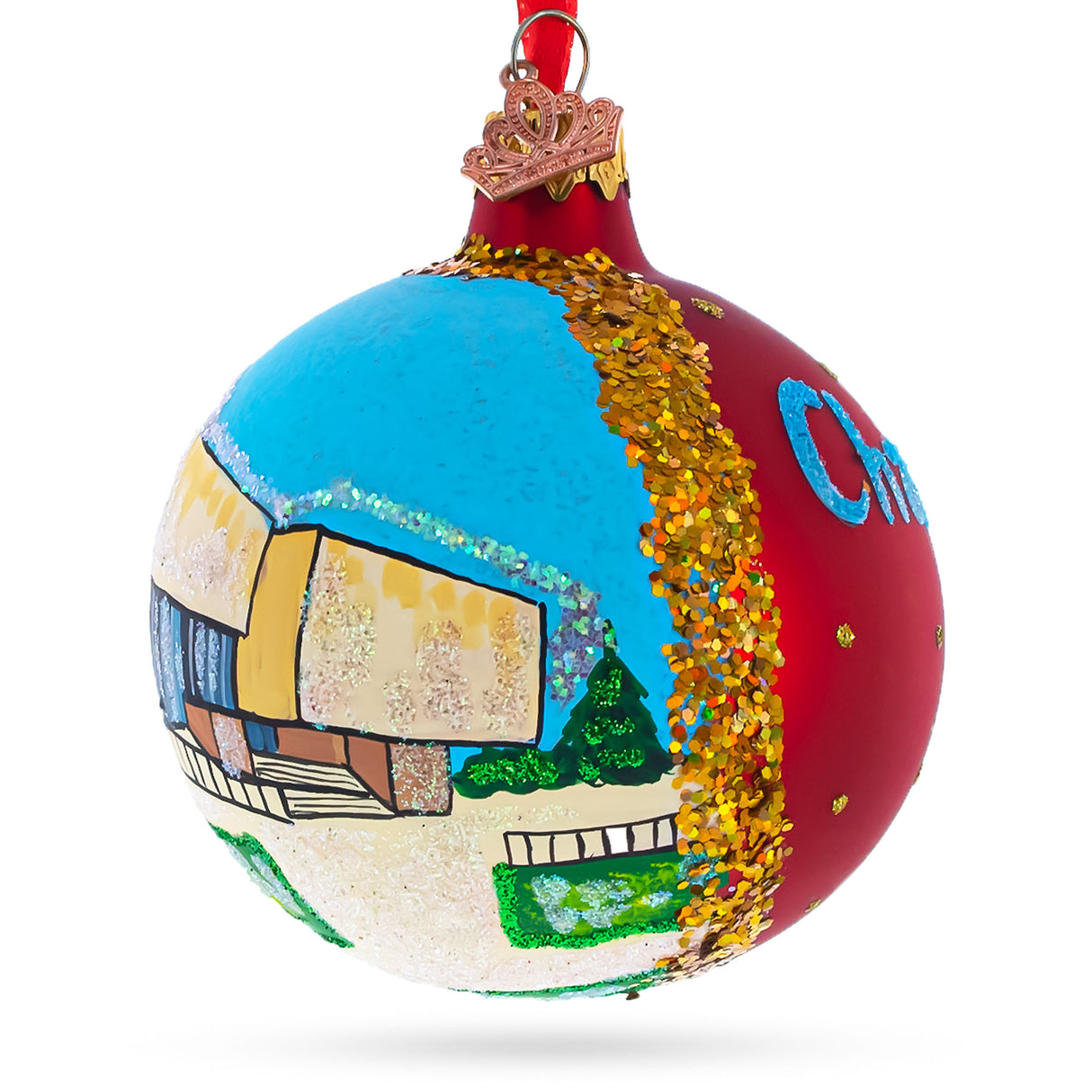 Buy Christmas Ornaments > Travel > North America > USA > West Virginia > Cherleston by BestPysanky Online Gift Ship