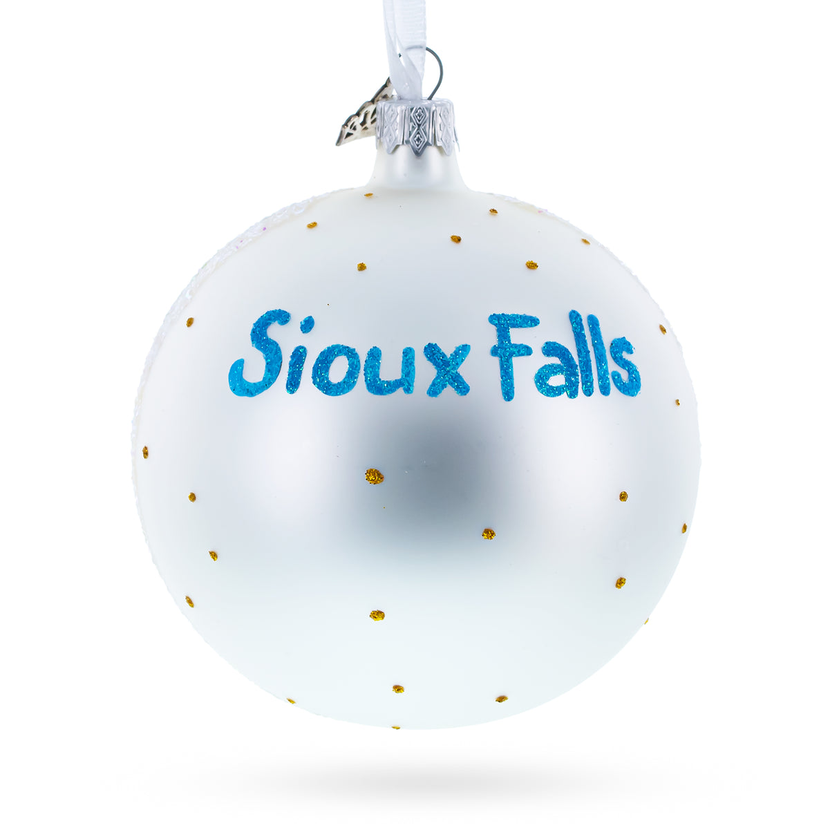 Buy Christmas Ornaments Travel North America USA South Dakota Sioux Falls by BestPysanky Online Gift Ship