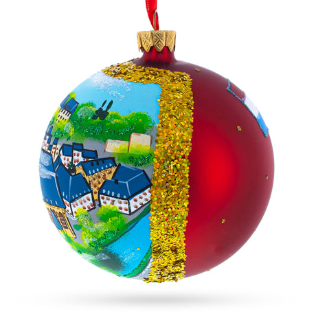 Buy Christmas Ornaments Travel Europe Luxembourg by BestPysanky Online Gift Ship