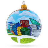 The Strong National Museum of Play, Rochester, New York, USA Glass Ball Christmas Ornament 4 Inches in Multi color, Round shape