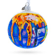 Reed Flute Caves, China Glass Ball Christmas Ornament in Multi color Round