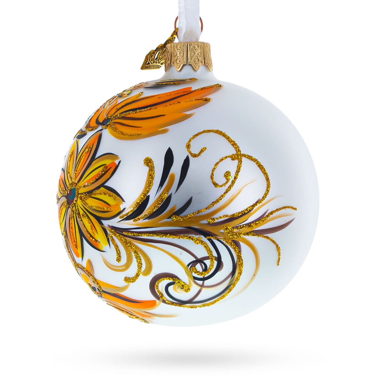 Buy Christmas Ornaments > Flowers by BestPysanky Online Gift Ship