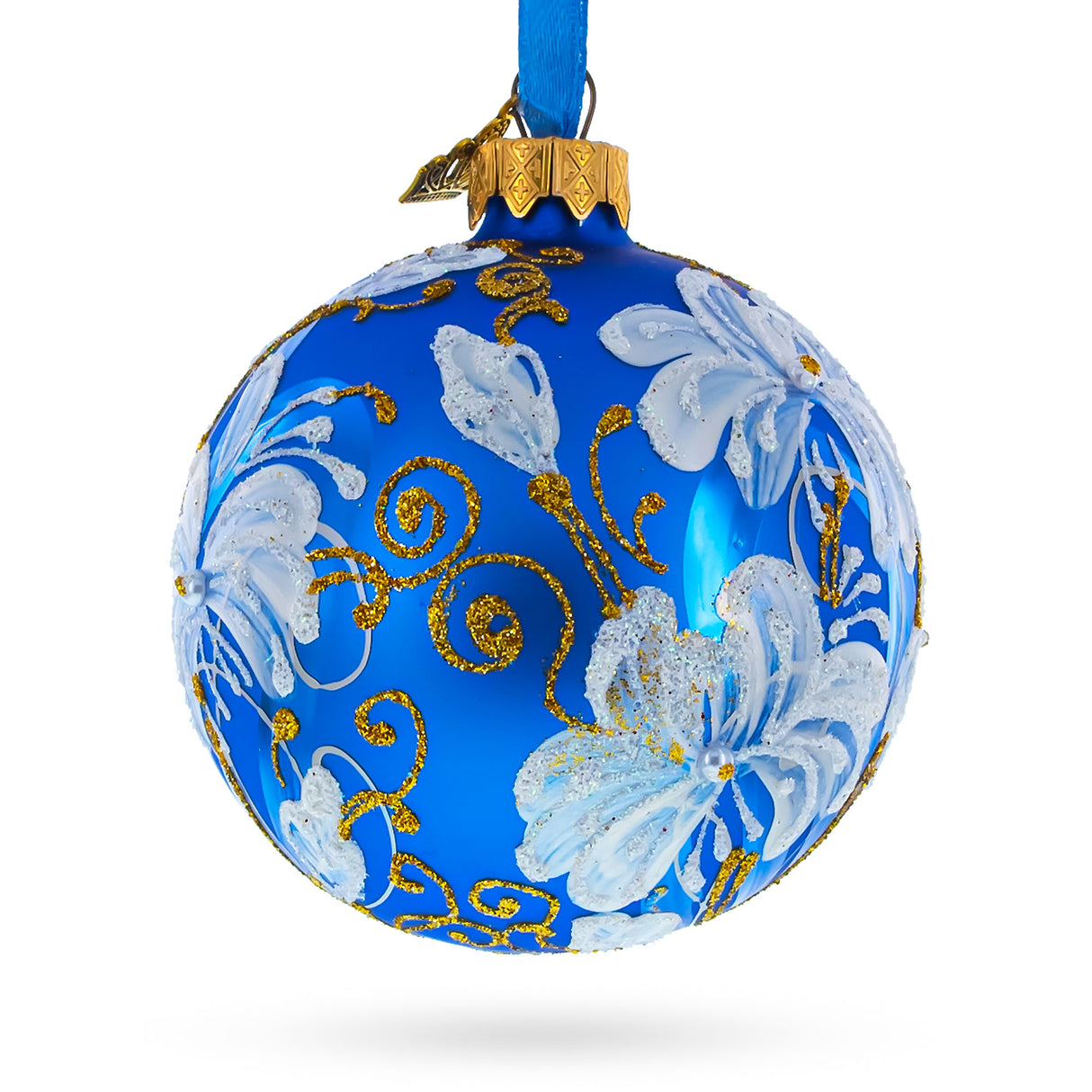 Buy Christmas Ornaments > Flowers by BestPysanky Online Gift Ship