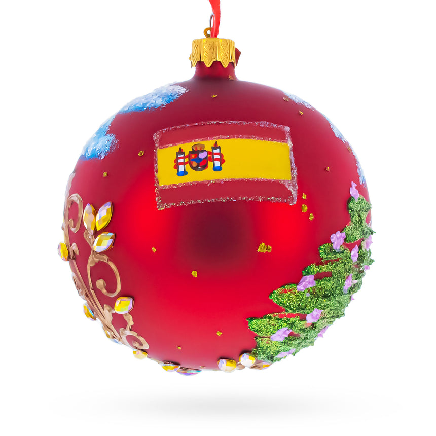 Buy Christmas Ornaments Travel Europe Spain by BestPysanky Online Gift Ship