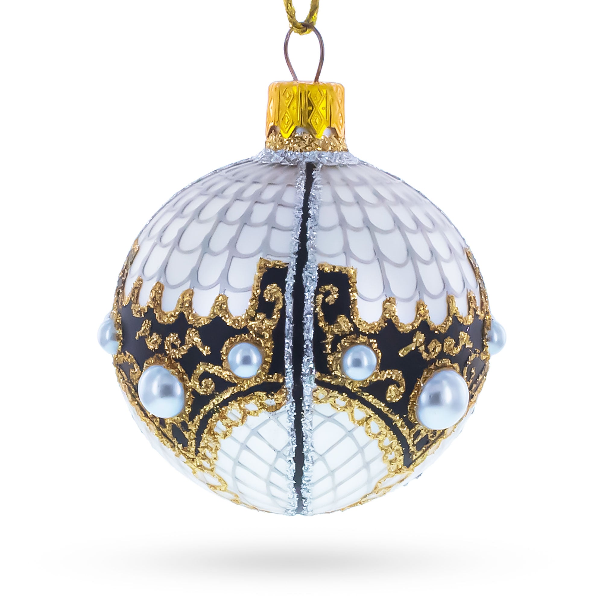 Buy Christmas Ornaments Glamour Geometrical by BestPysanky Online Gift Ship