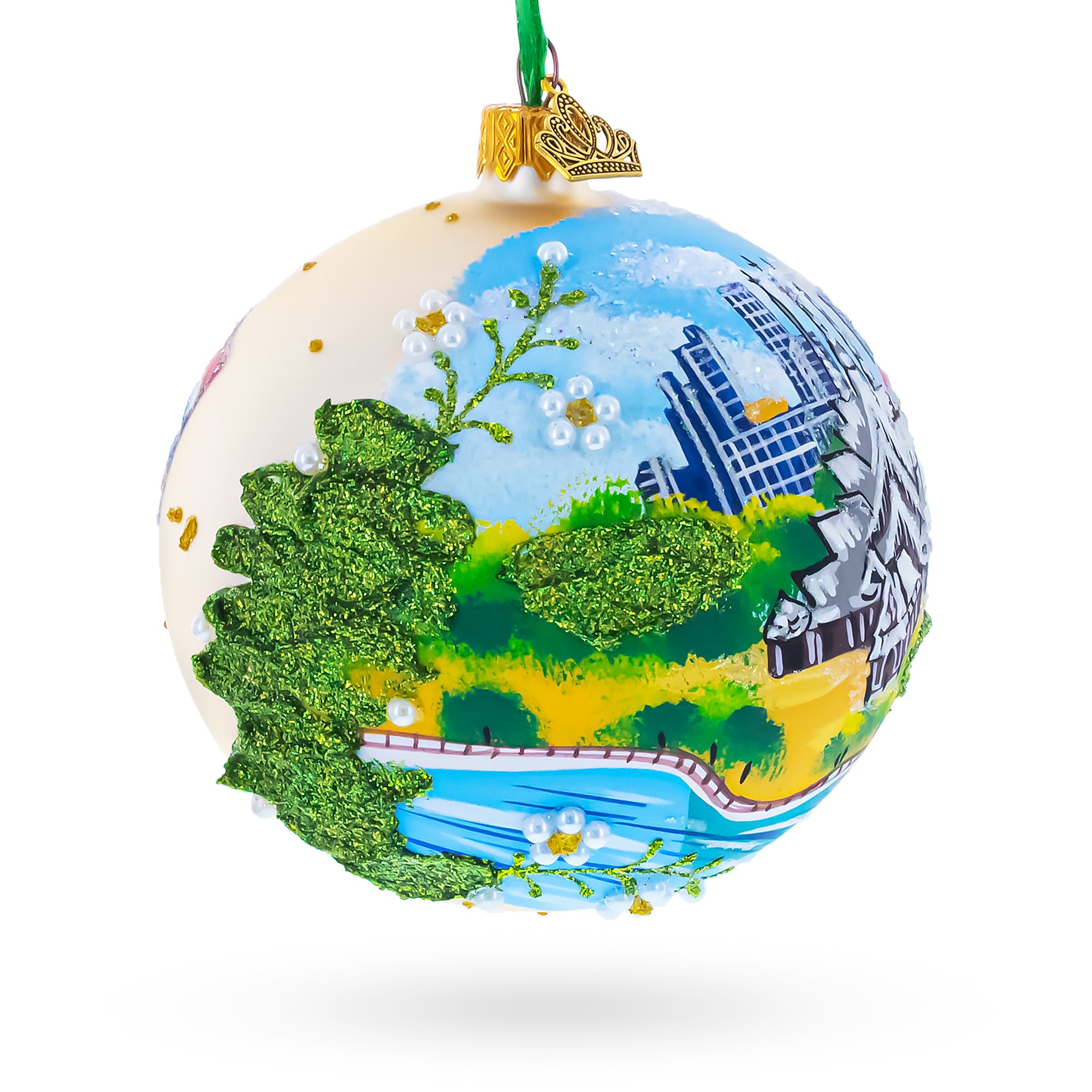 BestPysanky online gift shop sells mouth blown hand made painted xmas decor decorations unique luxury collectible heirloom vintage whimsical elegant festive balls baubles old fashioned european german collection artisan hanging pendants personalized oval