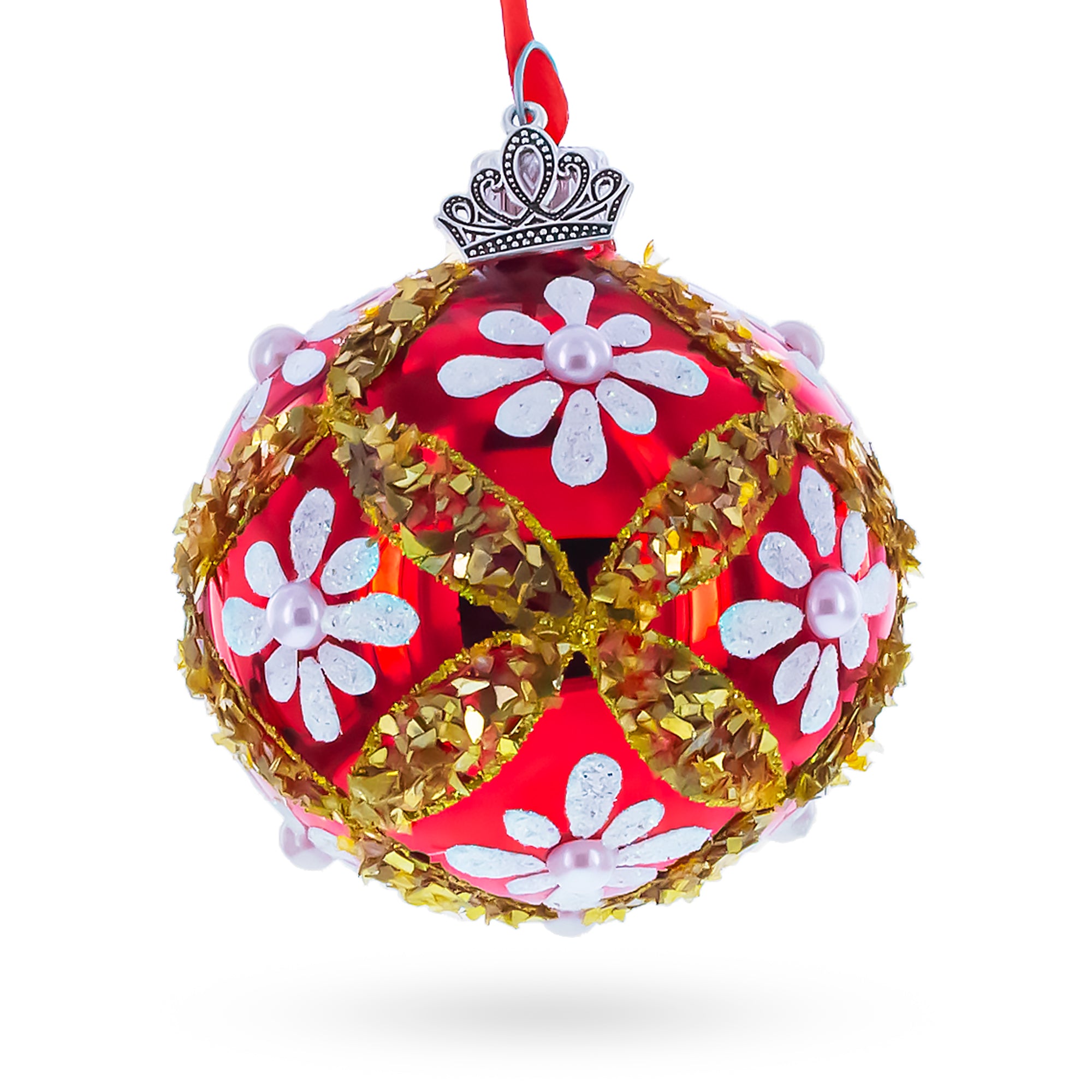Buy Christmas Ornaments Flowers by BestPysanky Online Gift Ship