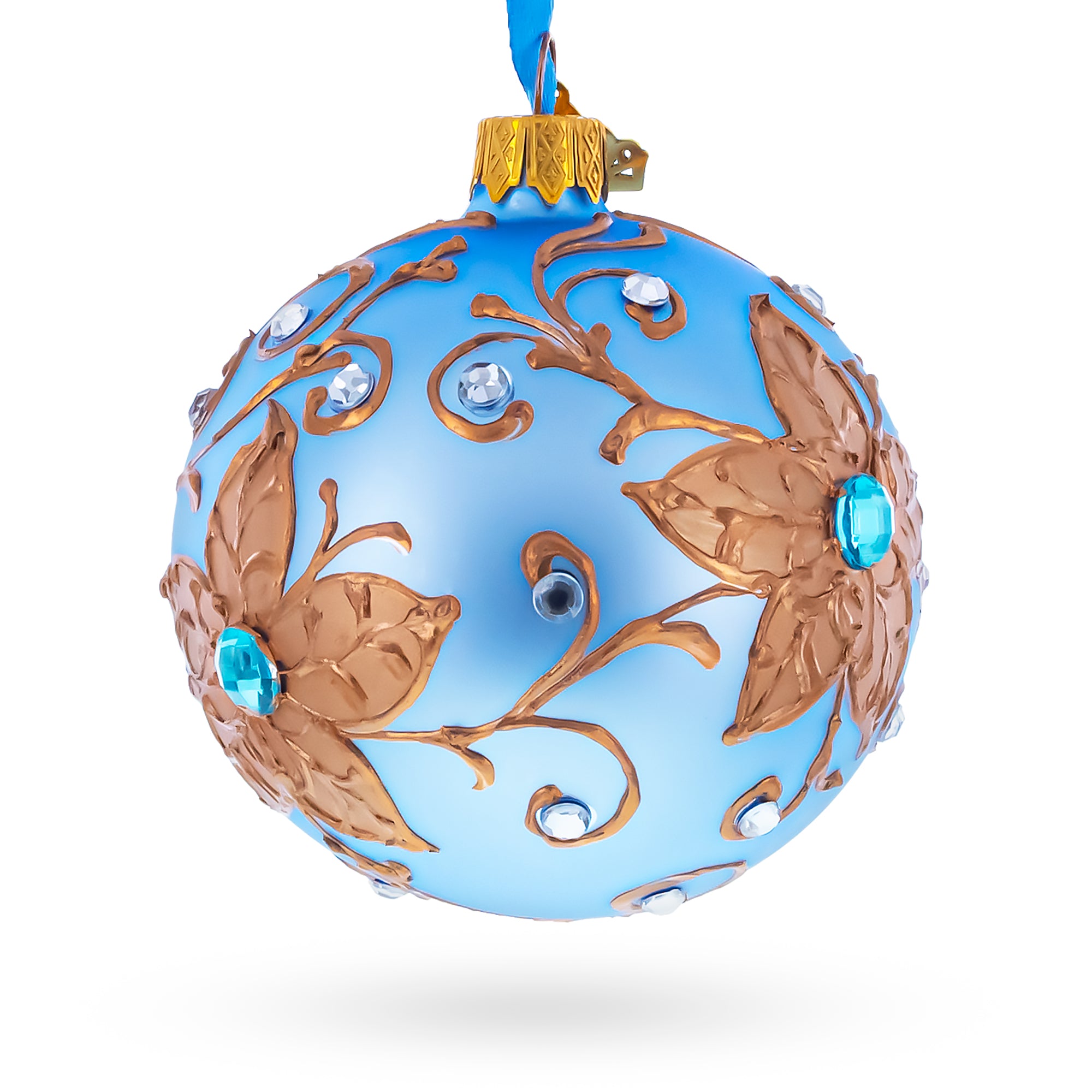 Buy Christmas Ornaments Flowers by BestPysanky Online Gift Ship