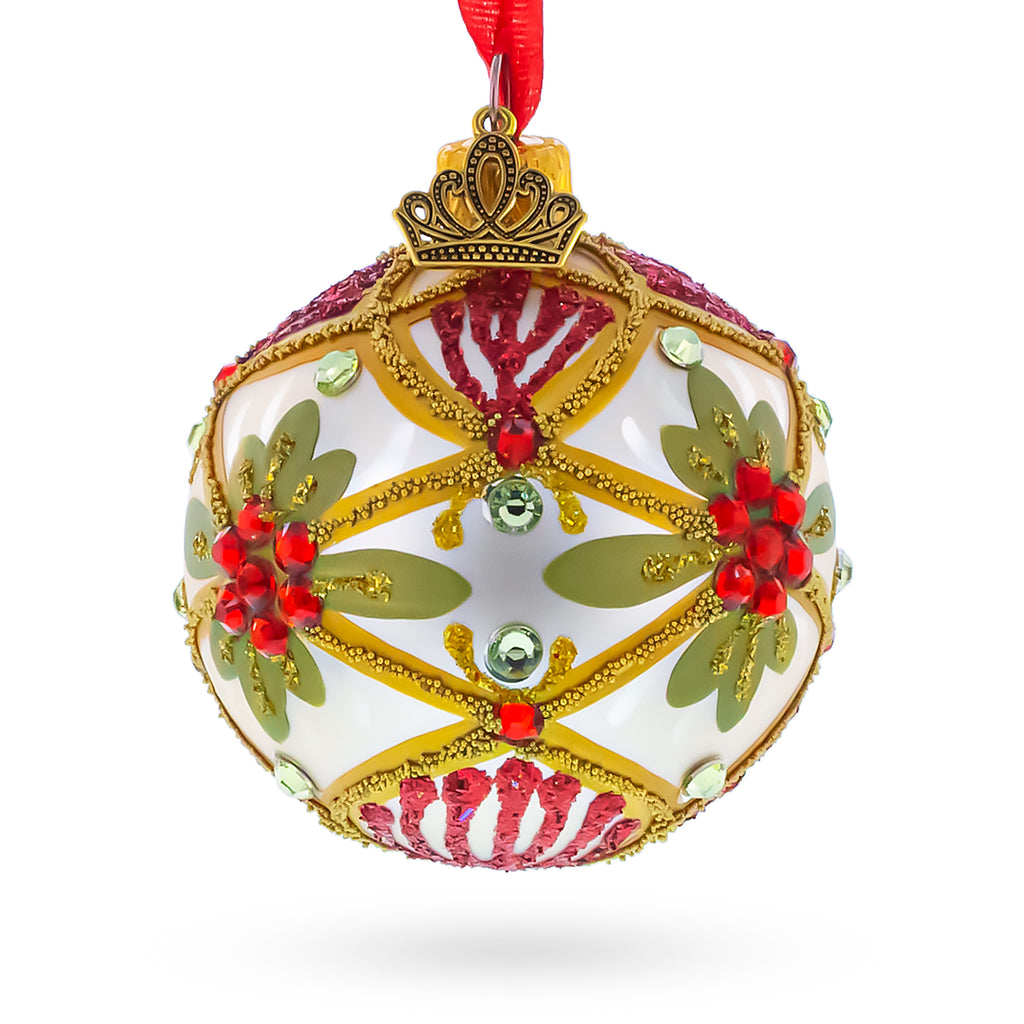 Buy Christmas Ornaments Flowers by BestPysanky Online Gift Ship