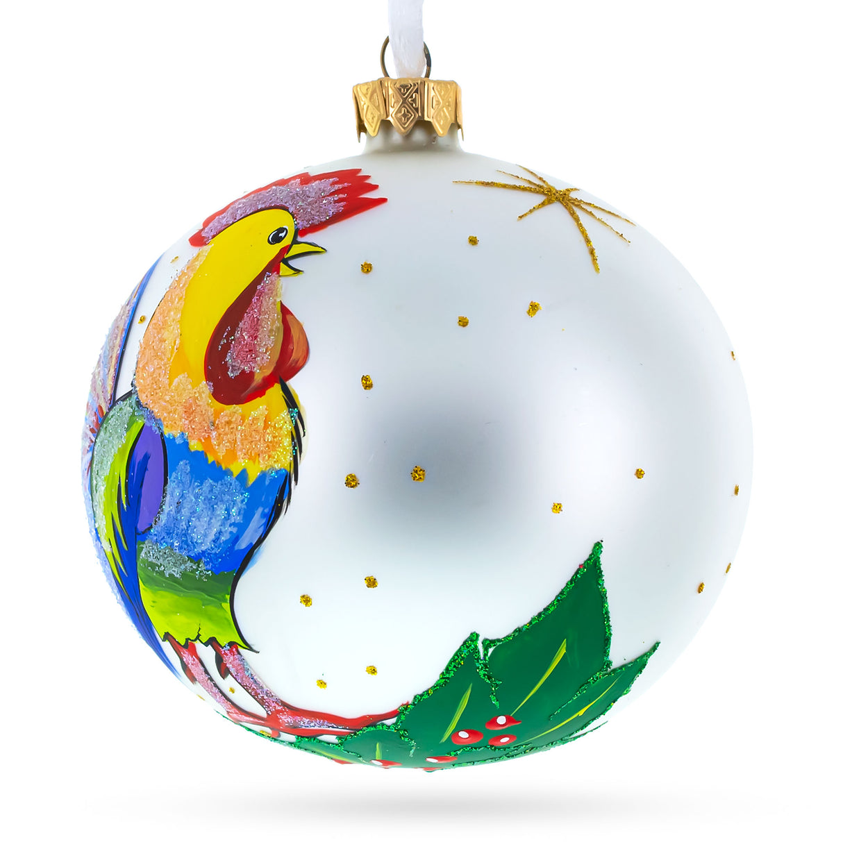 Buy Christmas Ornaments > Animals > Farm Animals > Roosters by BestPysanky Online Gift Ship