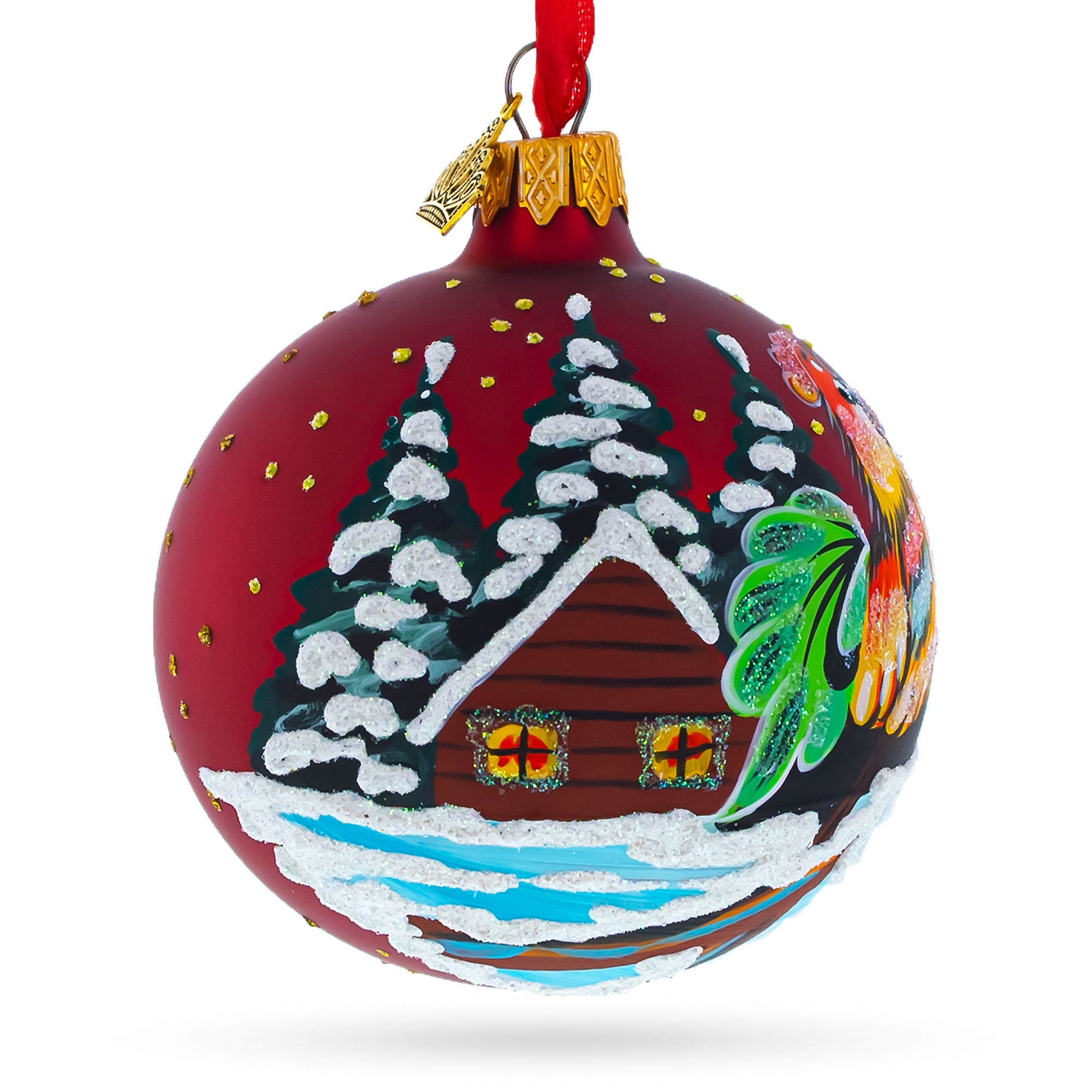 Buy Christmas Ornaments Animals Farm Animals by BestPysanky Online Gift Ship