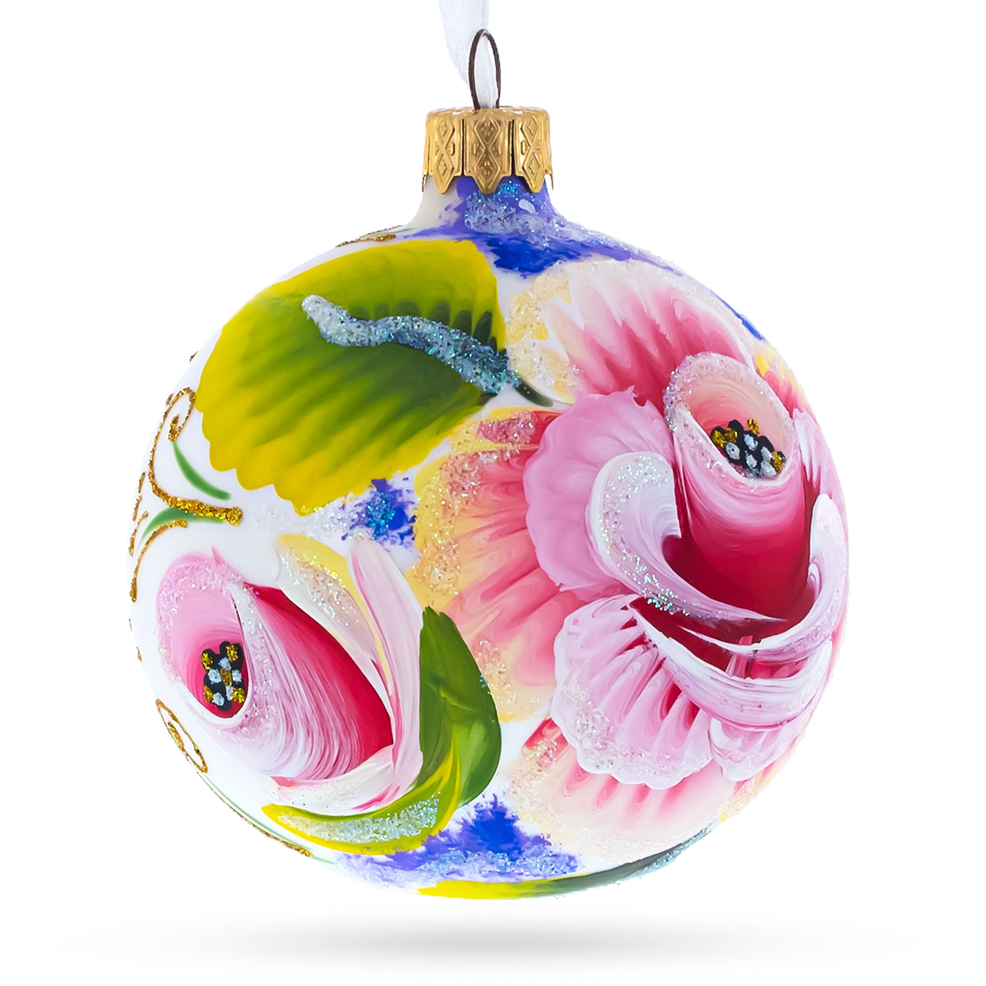 Buy Christmas Ornaments Flowers by BestPysanky Online Gift Ship