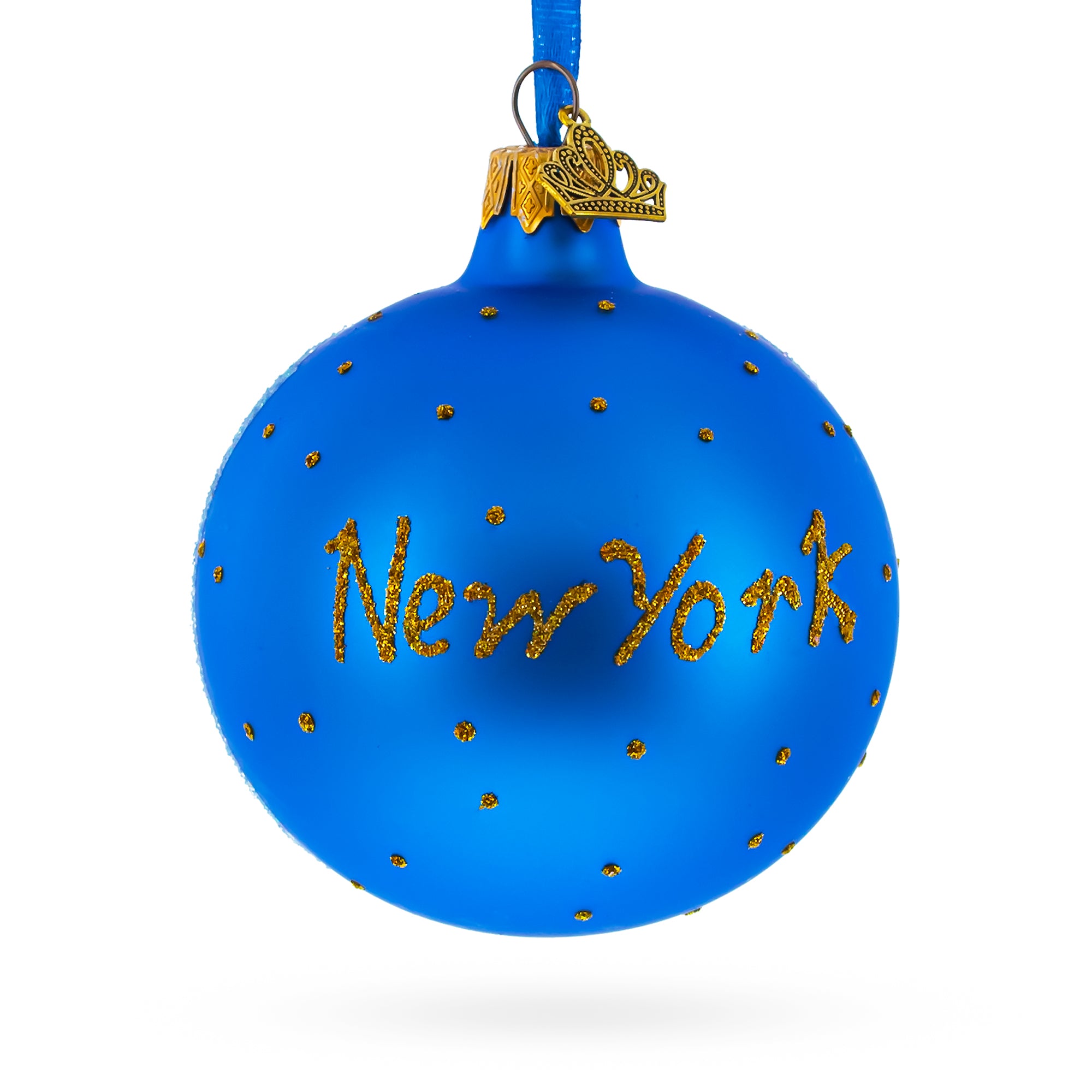 Buy Christmas Ornaments Travel North America USA New York NYC by BestPysanky Online Gift Ship