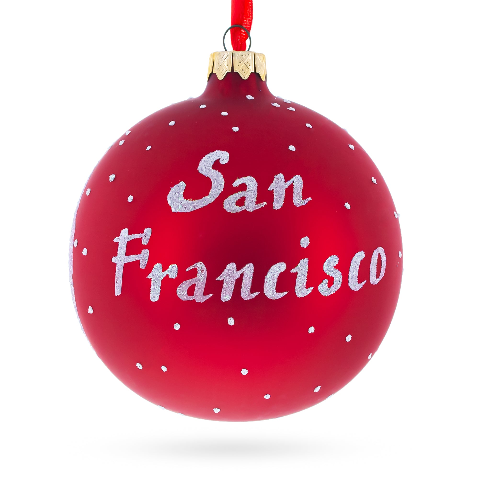 Buy Christmas Ornaments Travel North America USA California San Francisco by BestPysanky Online Gift Ship