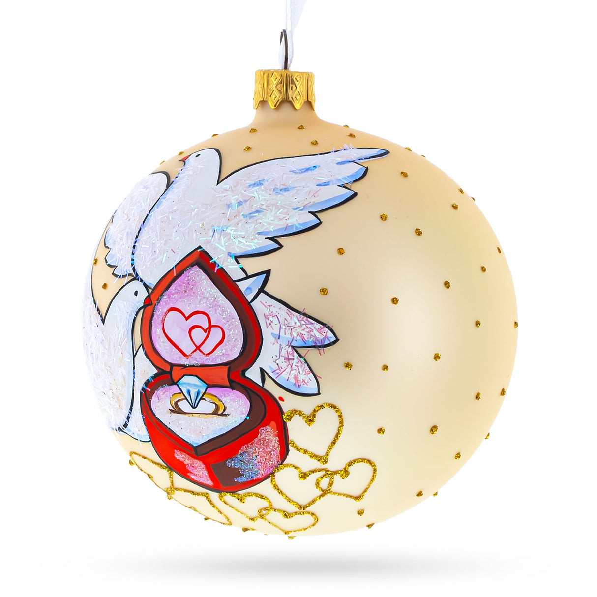Buy Christmas Ornaments > Love by BestPysanky Online Gift Ship
