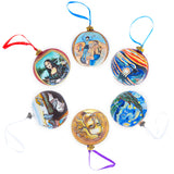 1890 'Branches with Almond Blossom' by Vincent Van Gogh Glass Ball Christmas Ornament 4 InchesUkraine , dimensions in inches: 4 x 4 x 4
