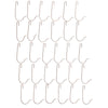 30 Heavy Duty Copper Tone Christmas Ornaments Hooks 2.4 Inches by BestPysanky