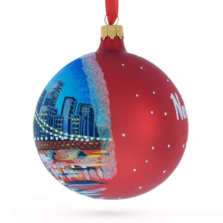 Buy Christmas Ornaments > Travel > North America > USA > New York > NYC by BestPysanky Online Gift Ship