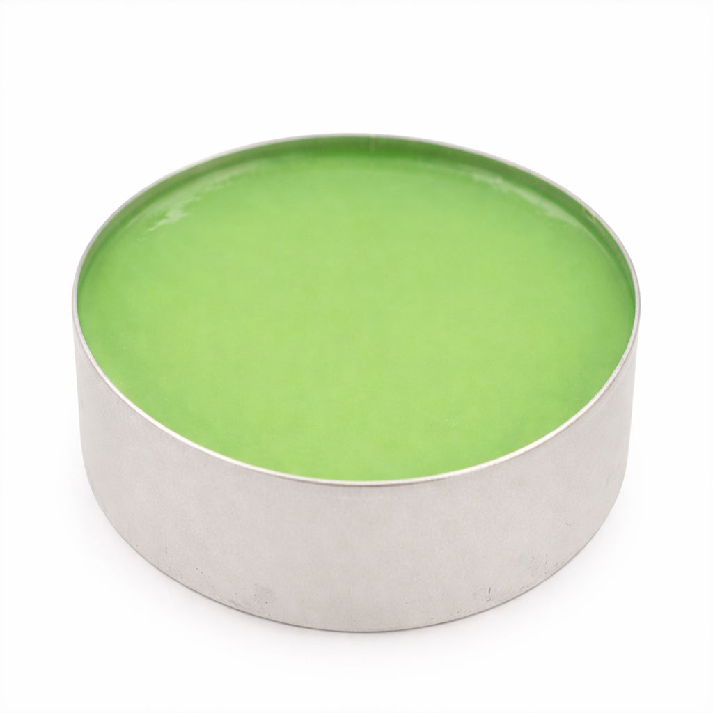 Light Green Embossing Wax for Drop Pull Egg Decorating 0.35 oz (10 Grams) in Green color Circle