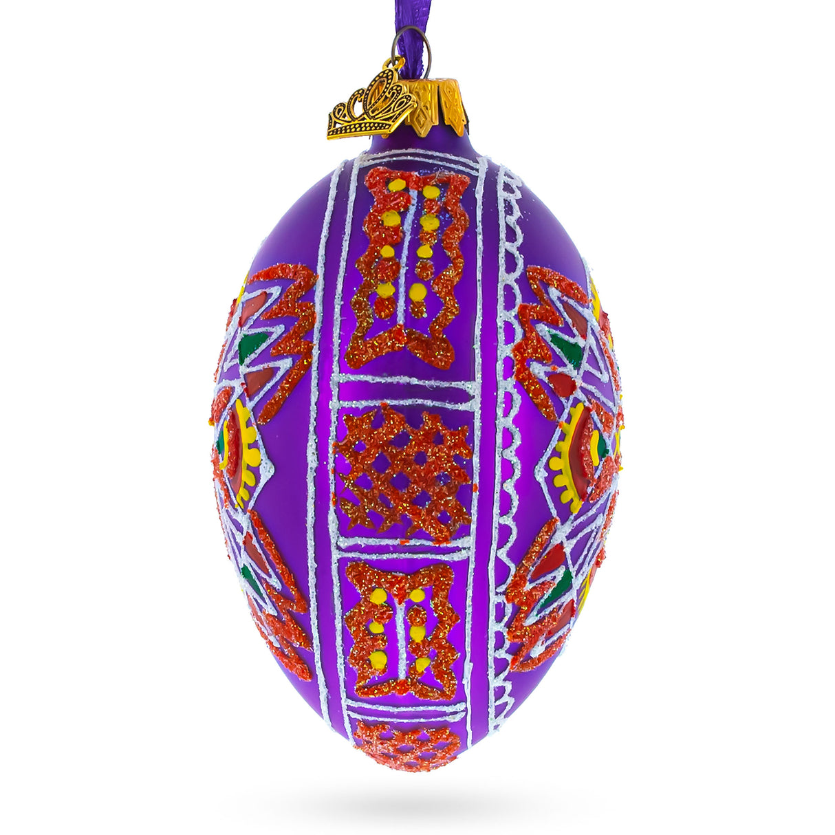 Buy Christmas Ornaments Glass Egg Pysanky by BestPysanky Online Gift Ship