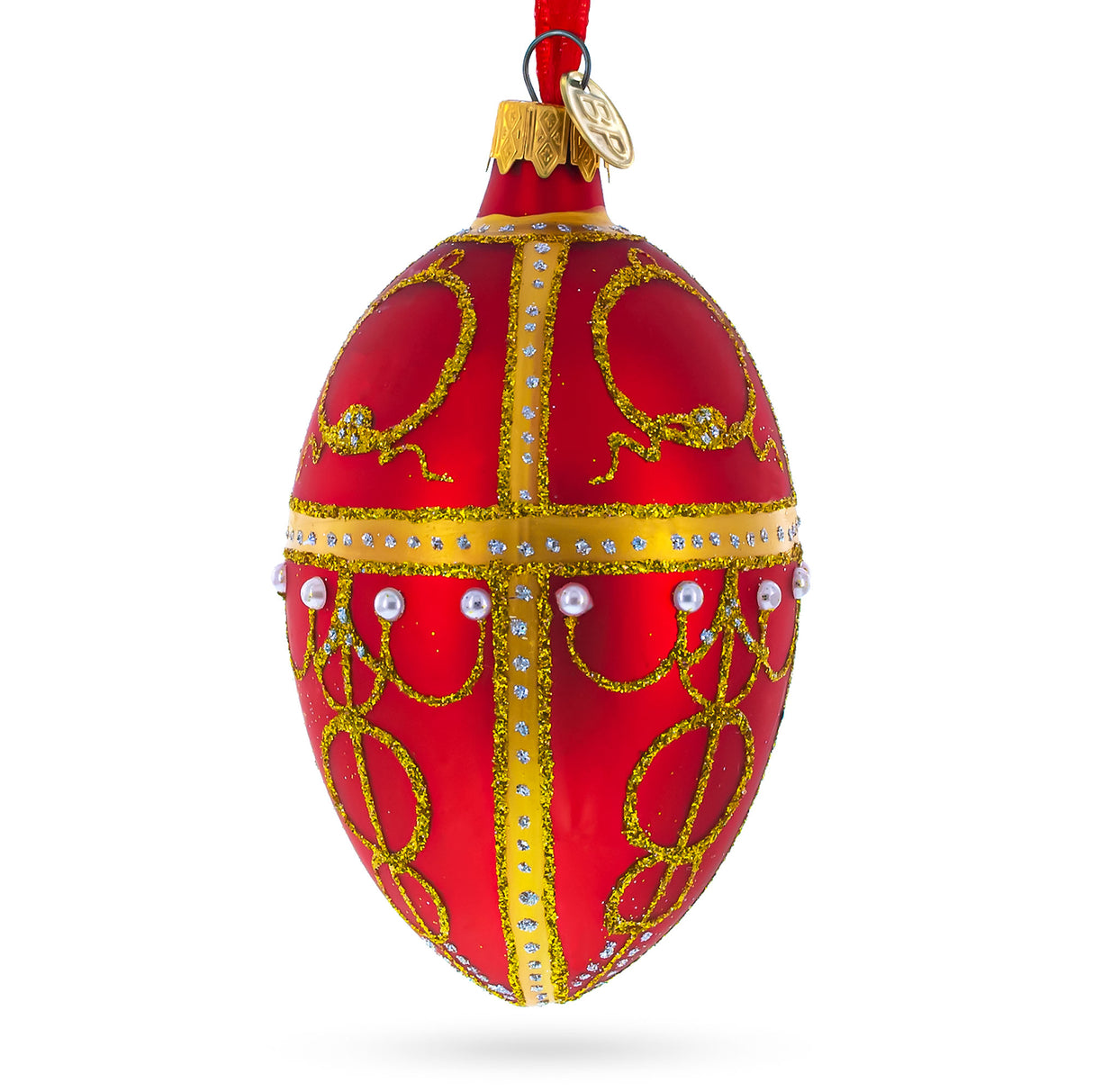 Buy Christmas Ornaments Glass Eggs Royal Imperial by BestPysanky Online Gift Ship