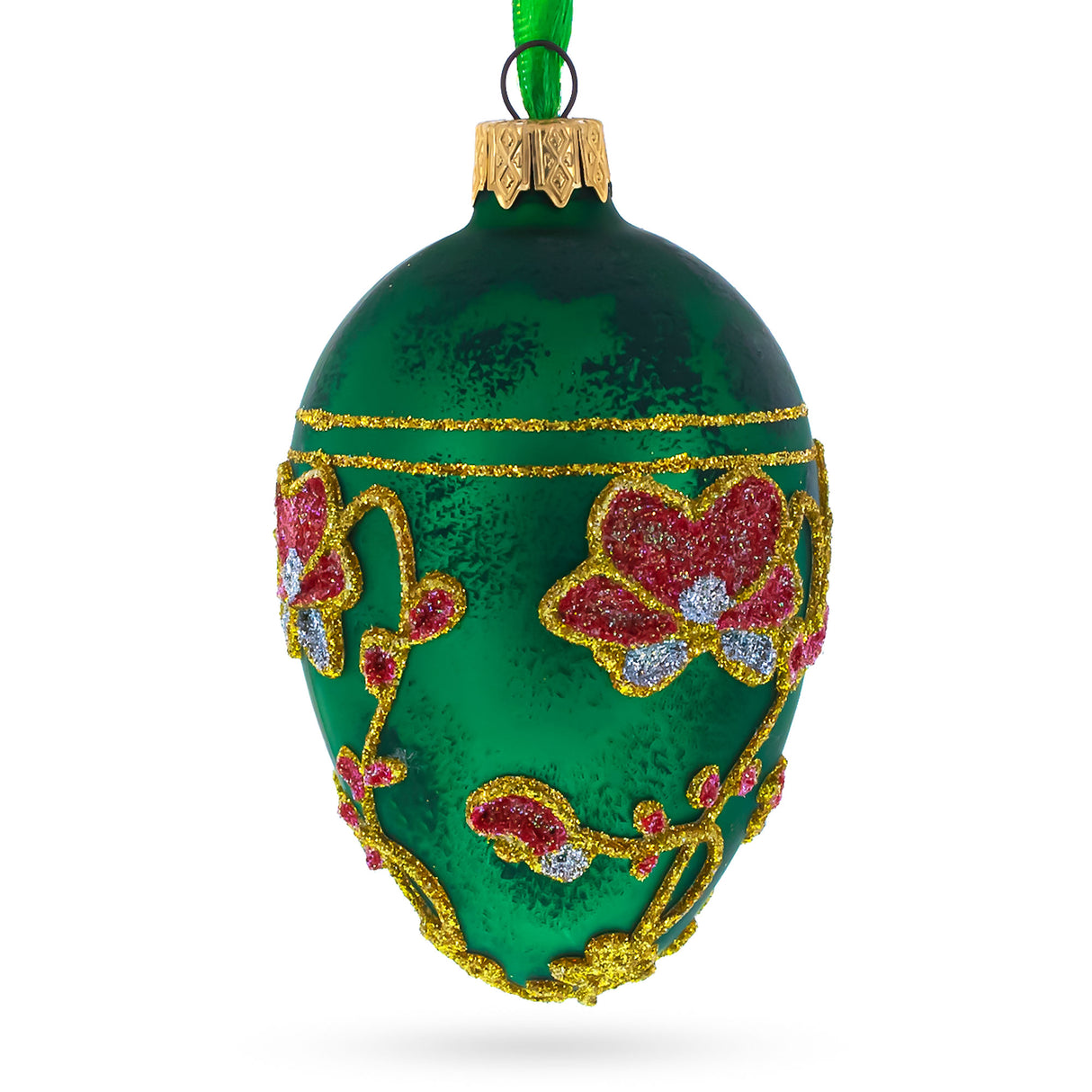 Buy Christmas Ornaments Glass Eggs Royal Imperial by BestPysanky Online Gift Ship