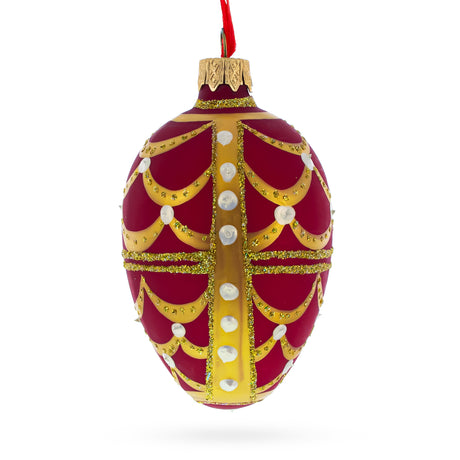 Buy Christmas Ornaments Glass Egg by BestPysanky Online Gift Ship