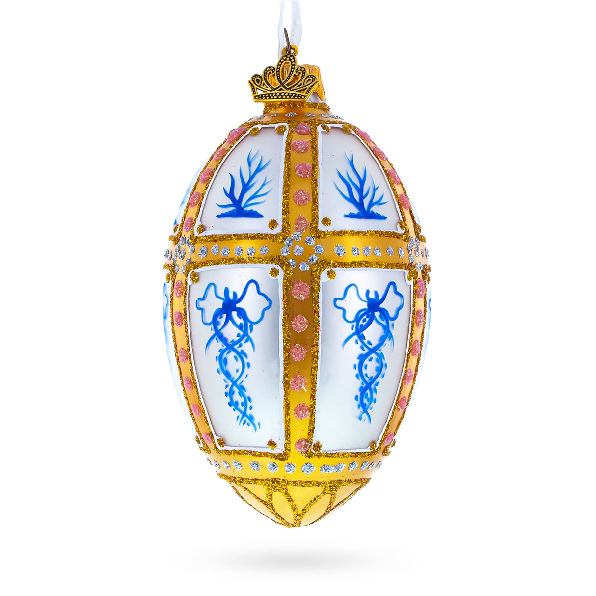 Buy Christmas Ornaments > Glass > Eggs > Royal > Imperial by BestPysanky Online Gift Ship