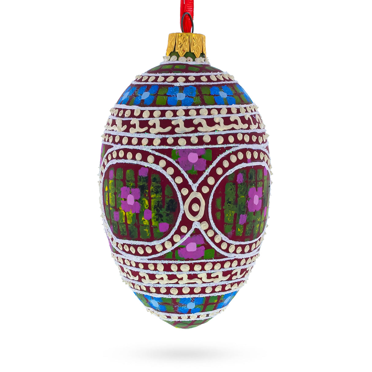 Buy Christmas Ornaments > Glass > Eggs > Royal > Imperial by BestPysanky Online Gift Ship