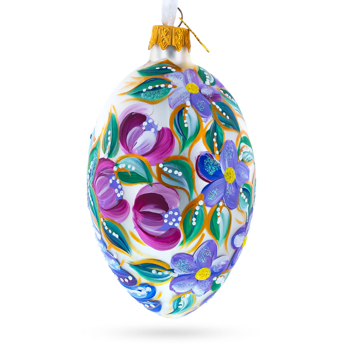 Buy Christmas Ornaments > Glass > Egg > Animals by BestPysanky Online Gift Ship
